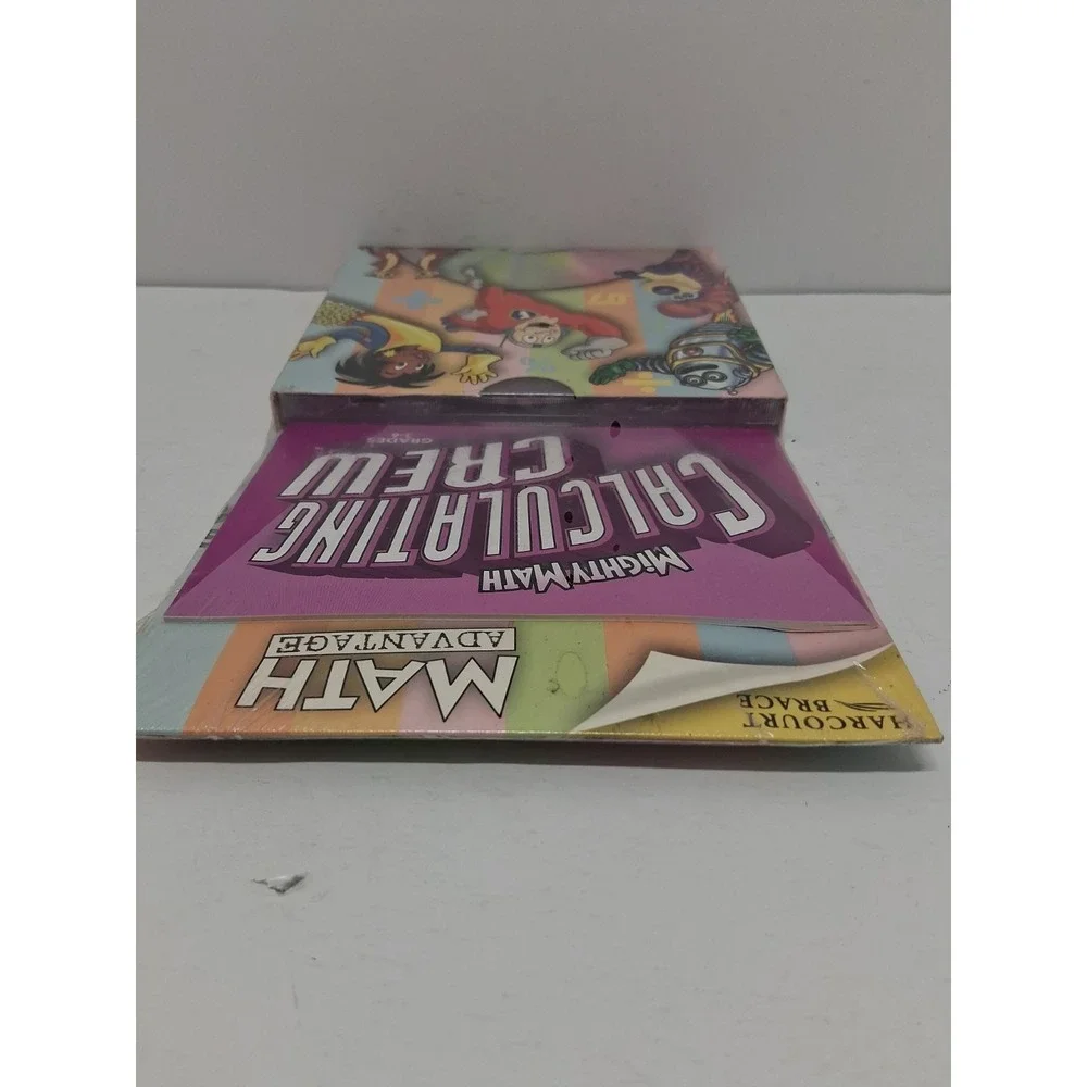 Mighty Math Calculating Crewcd Rom Grades 3-6 Brand New Old Stock Shrink Wrapped